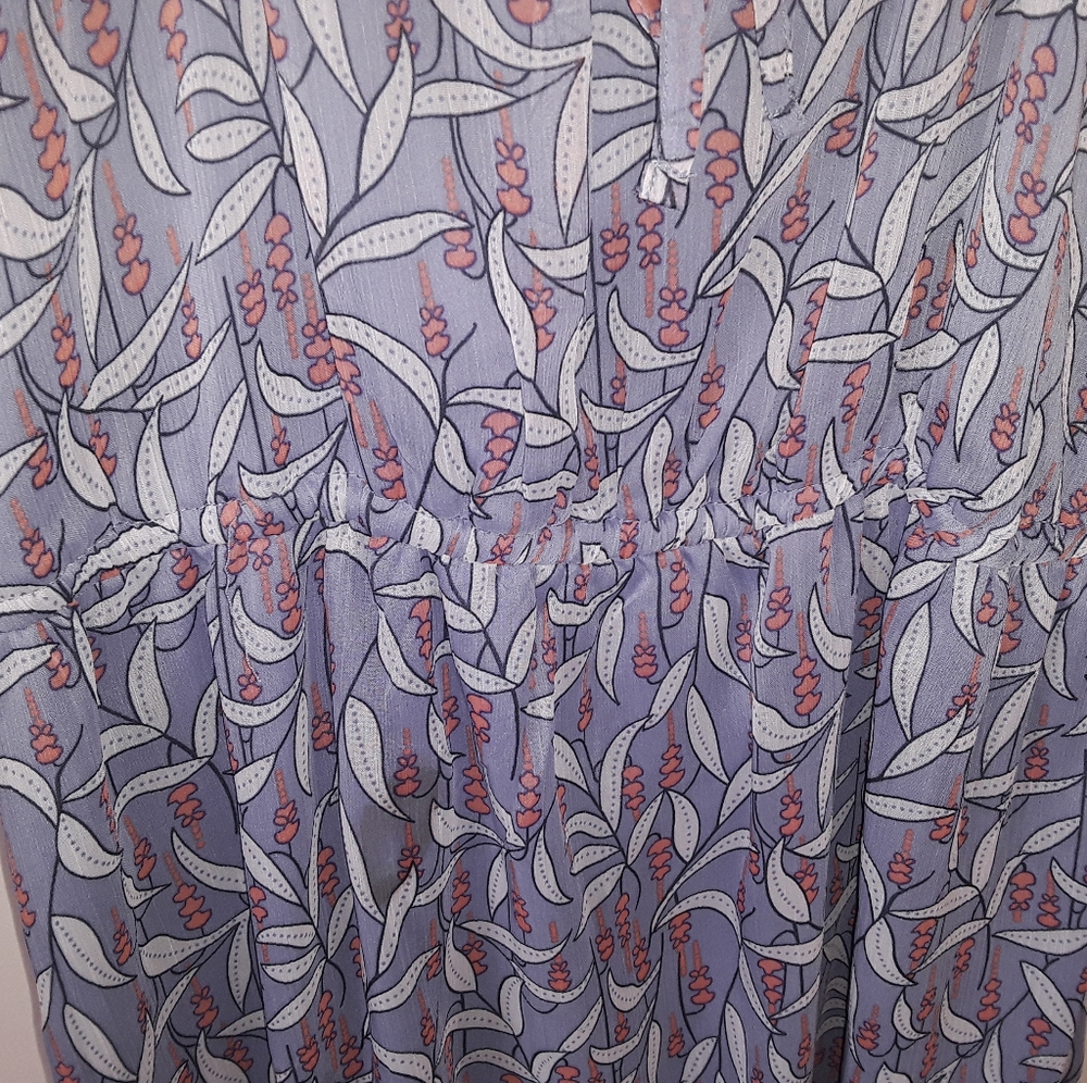 Spaghetti Strap Ruffle Printed Dress - Picture 3 of 8